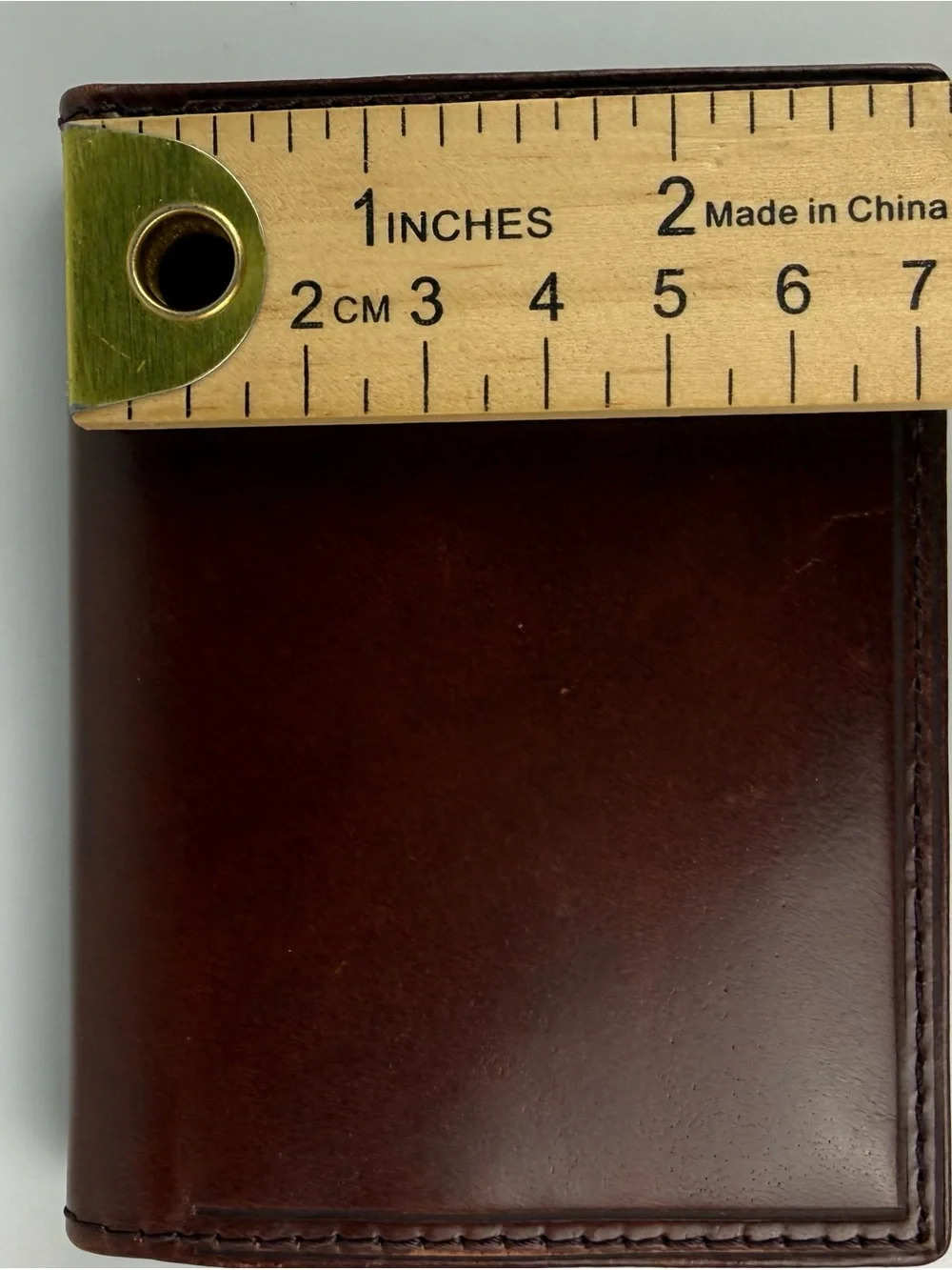 Men’s Fossil Passcase Brown Leather Wallet NEW in Box